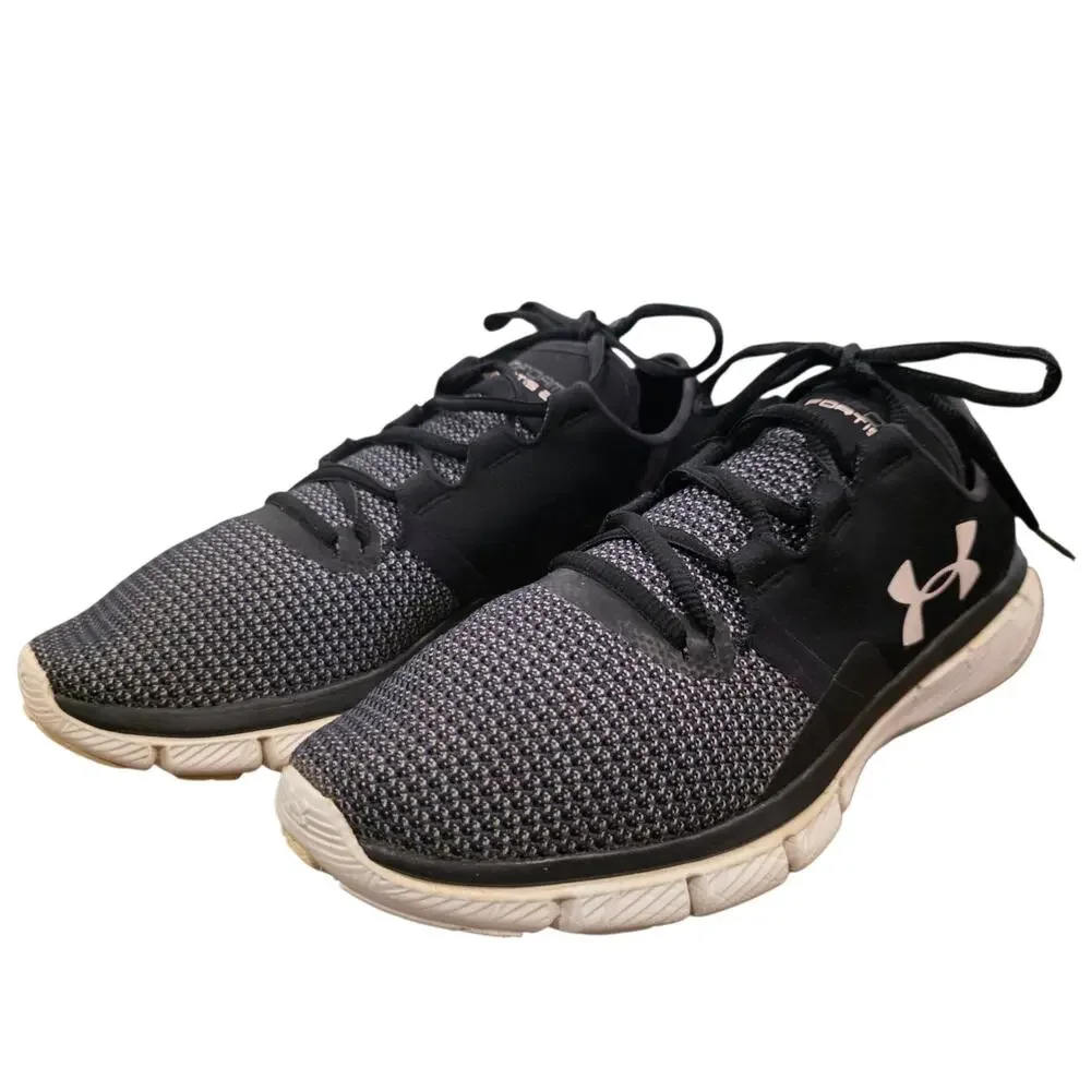 Under Armour SpeedForm Slingride 2 Running Shoes Women's Size 9.5 Black Gray